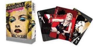 RARE MADONNA OFFICIAL LIVE NATION CELEBRATION MEXICAN POKER DECK OF 