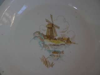Vintage Universal Cambridge Windmill Pie Plate Dish  