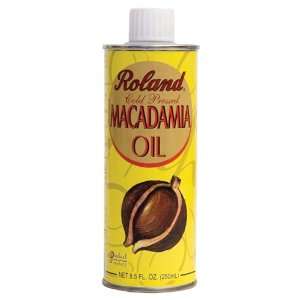 Macadamia Oil by Roland (8.5 ounce) Grocery & Gourmet Food