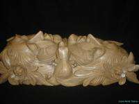   Goddess Gecko Abstract Mask Topeng sculpture Hand Carved wood Art