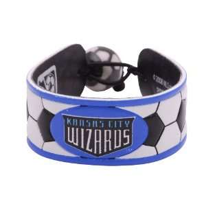    MLS Kansas City Wizards Classic Soccer Bracelet