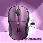 Logitech M305 Wireless Mouse  Pink Balance, Logitech M305 Purple 