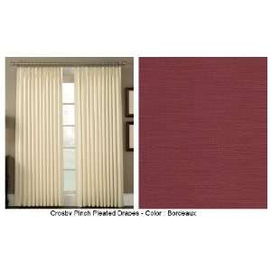  Ellis Curtain Crosby Thermal Insulated 48 by 63 Inch Pinch 