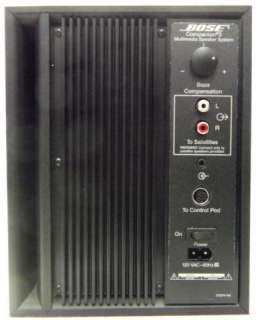 Bose Companion 3 Multimedia Speaker System  