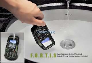 All Purpose Waterproof, Dustproof, and Shockproof Mobile Phone for use 