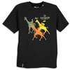 LRG Giraffe Polo Team S/S T Shirt   Mens   Black / Olive Green