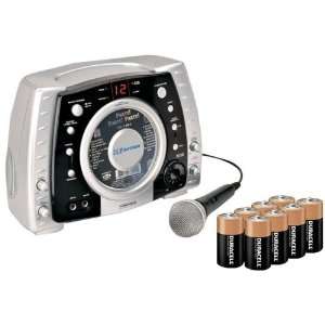  Portable Karaoke CDG System w/iPod Cord, Cradle and 30 