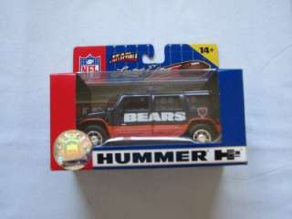 Chicago Bears Diecast Hummer H2 143 Scale New In Box  