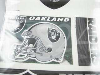 NFL Oakland RAIDERS 11x17 Window Decal Sticker B  