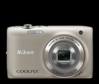 Nikon Coolpix S3100 Digital Camera Bundle (Silver) 4GB Memory Card 