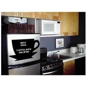   Art Instant Chalkboard Coffee Cup Large Wall Decor
