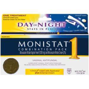 Monistat 1 Day/Night Combi Pack Yeast Infection Treatm.  