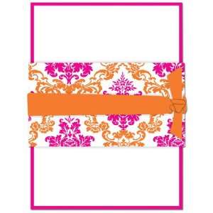  Laura Ashley Pink & Orange Invitation & Response Card Kit 