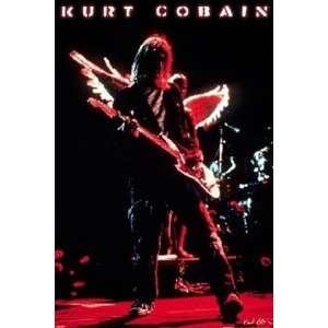 Kurt Cobain Wings Nirvana Grunge Rock Music Poster 24 x 36 inches 