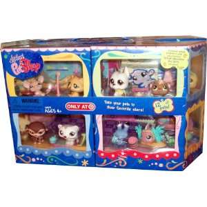  Littlest Pet Shop Exclusive Carry Case with 12 Pet Figures 