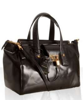 Marc Jacobs anthracite coated leather MJ satchel  BLUEFLY up to 70% 
