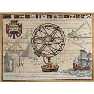  Nautical Map I Poster Print