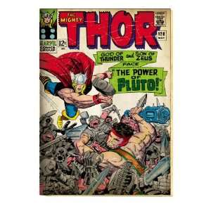  Marvel Comics Retro: The Mighty Thor Comic Book Cover #128 