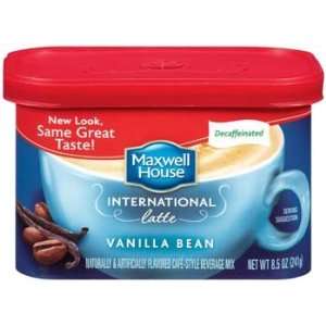 Maxwell House International Latte Vanilla Bean Decaffeinated (434460 