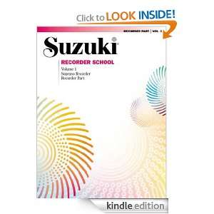 Suzuki Recorder School Soprano Recorder (Volume 1) Alfred Publishing 