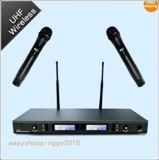 Professional UHF Wireless Microphone Karaoke System KTV  