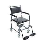 DRIVE Portable Wheeled Commode Toilet Seat Shower Chair