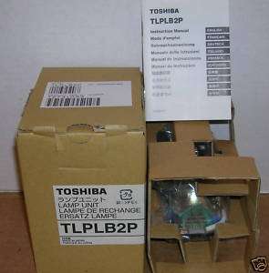 Toshiba TLPLB2P LCD Projector Lamp for B2 Ultra, UltraS  