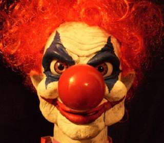 Zombie Clown Horror Ventriloquist Dummy Puppet Doll Psychobilly Goth 