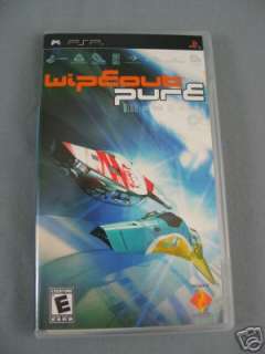 WipeOut Pure Sony PlayStation PSP Game OPEN BOX WORKS ! 711719861225 