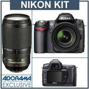 Nikon D80 Digital SLR Camera Two Lens Kit, with 18 135mm f/3.5 5.6G ED 