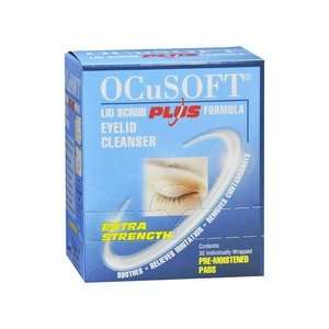 OCuSOFT Lid Scrub Plus Formula Eyelid Cleanser Extra Strength Pads 