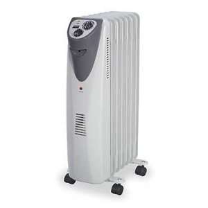  Dayton 1VNX2 Electric Oil Filled Radiator Heater With 