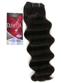 Outre DUVESSA 100% Remi Human Hair VIENNA WAVE 14 Weave Extension 