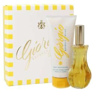 GIORGIO BEVERLY HILLS Perfume. 2 PC. GIFT SET ( EAU DE TOILETTE SPRAY 