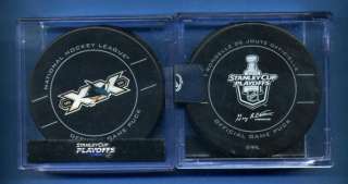 SAN JOSE SHARKS 2011 Stanley Cup Official Game Puck  