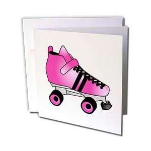  Designs Roller Derby   Skating Gifts   Pink and Black Roller Skate 