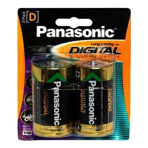 Digital Alkaline Batteries, D Size, Twelve Pack of 2   Count Batteries 