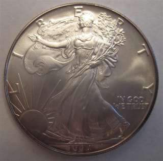 1994 US Mint American Eagle Silver Dollar Coin  