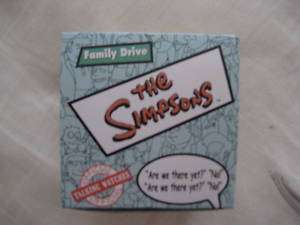 THE SIMPSONS FAMILY DRIVE TALKING WATCHES  