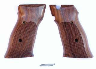 Hogue Smith & Wesson S&W Model 41 Pau Ferro Checkered Wood Grips 41311 