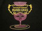 SOUTHERN COMFORT MARDI GRAS t shirt sz L/XL new orleans whiskey