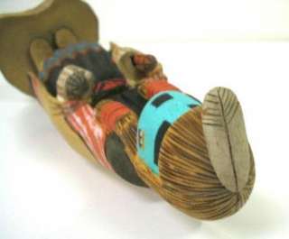 He was born in 1975 and has been active making Kachina dolls since the 