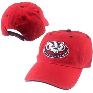  Wisconsin Badgers Red Discus Hat: Sports & Outdoors