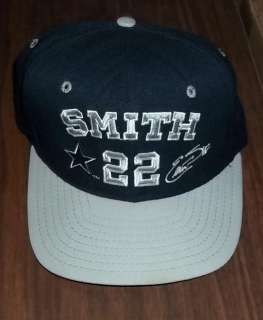 Vintage Dallas Cowboys Snapback Hat Emmitt Smith Cap  