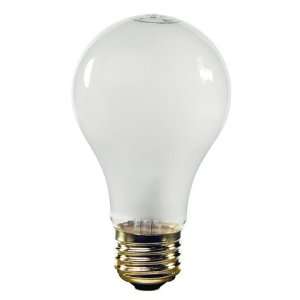 Club Pack of 25 Opaque White E26 Base Replacement A19 Light Bulbs   25 