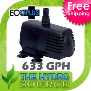 Ecoplus 633 GPH Submersible Water Pump eco633 eco plus  