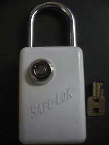 White Supra Key Lock Box  