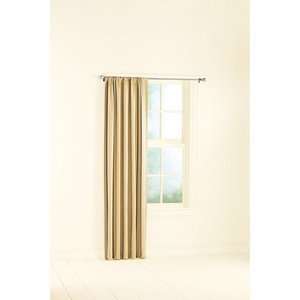   Foamback Energy Efficient Curtain Panel, Stone Stripe 