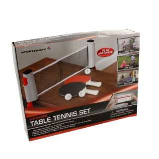 Sportcraft Anywhere Table Tennis Ping Pong Set Expandable Travel 