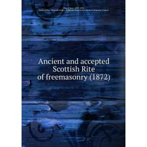  Ancient and accepted Scottish Rite of freemasonry (1872 